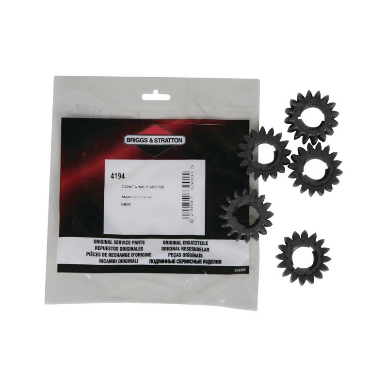 PACK ATELIER 5 X PIGNON PLASTIQUE 695708 B&S