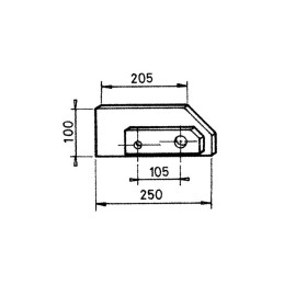 CONTRE SEP GAUCHE COURT ORIGINE BUGNOT 5005