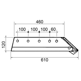 SOC A POINTE GAUCHE 14 POUCES ORIGINE BUGNOT 6027