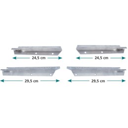 PALES DPX 9/18M 12/18M JEU DE 4 SULKY