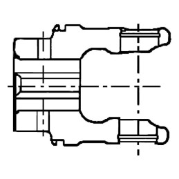 MACHOIRE TUBE QUADRILOBE SFT 44,2 CR30,2x79,4