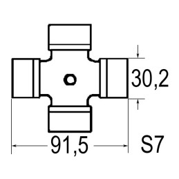 CROISILLON 30,2X91,4 SERIE 6/6.41