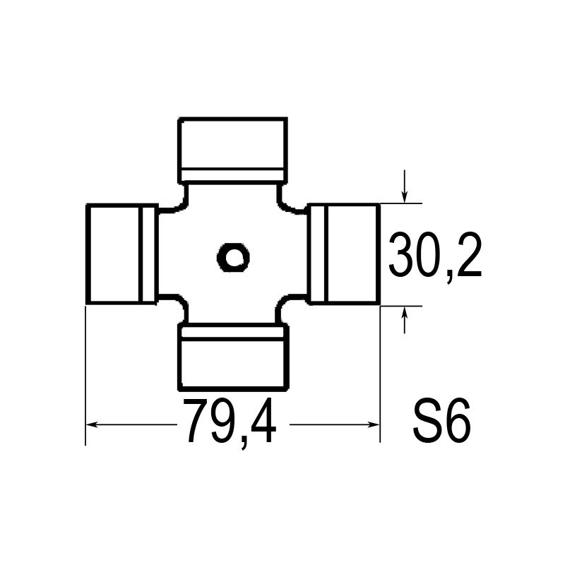 CROISILLON 30,2X79,4