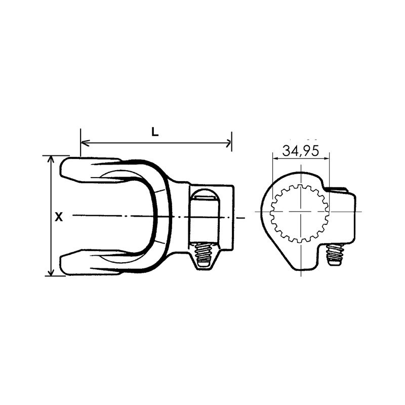 MACHOIRE EXTREMITE 1"3/8 21C VR CR27X4,6 5070E3755