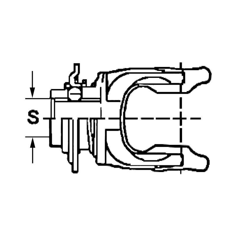 MACHOIRE EXTREMITE SFT 1''3/8 6C VAB CR30X80