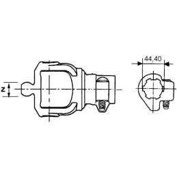 MACHOIRE GA 1"3/8 21C CR30,2X100 VAB 573063782