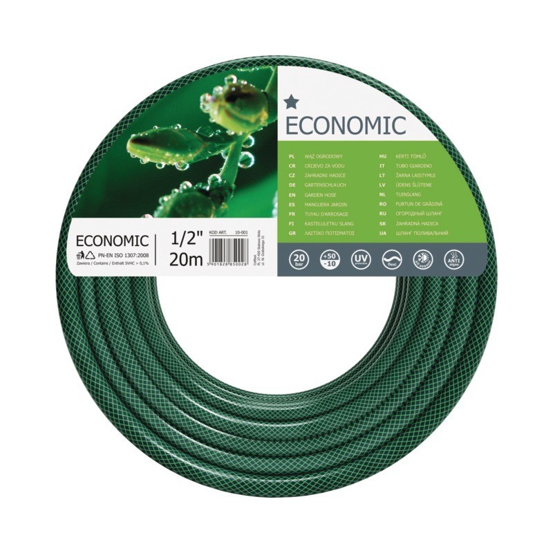 TUYAU D’ARROSAGE ECONOMIC 1/2" 20 METRES CELLFAST