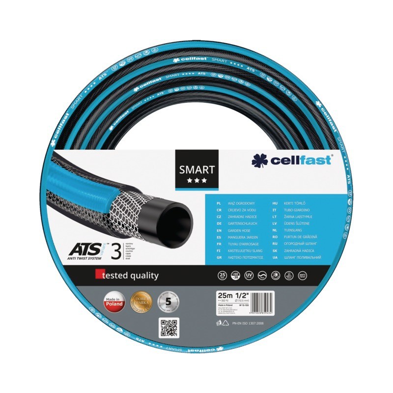 TUYAU D’ARROSAGE SMART ATS VARIANT™ 1/2" 25 METRES CELLFAST