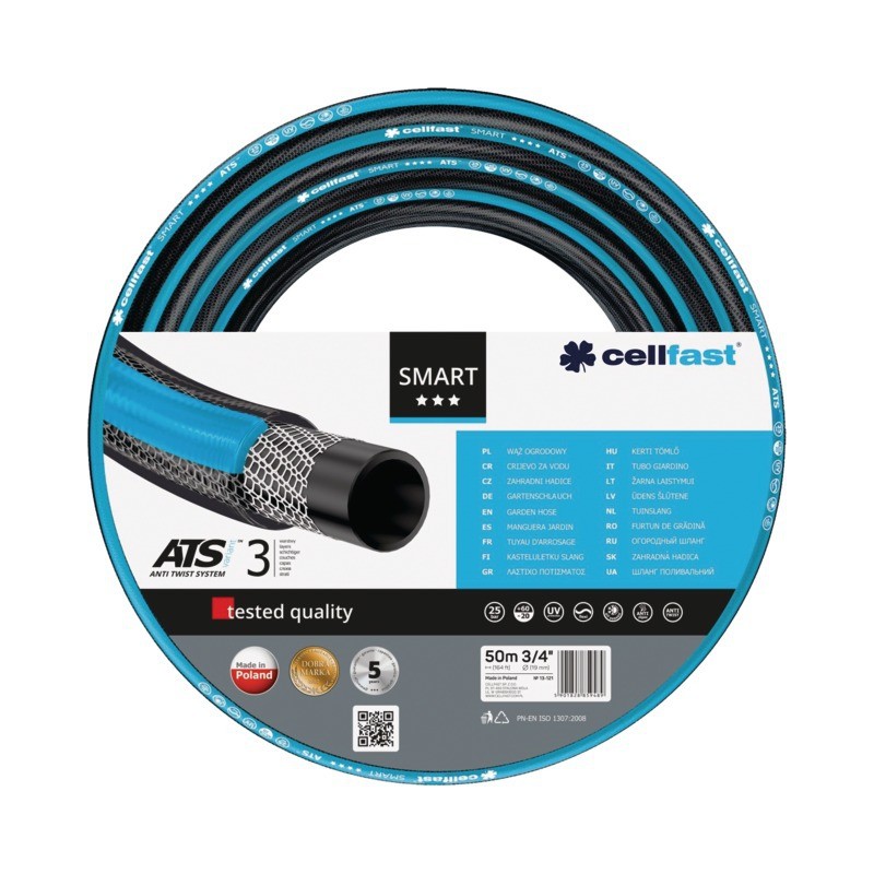 TUYAU D’ARROSAGE SMART ATS VARIANT™ 3/4" 50 METRES CELLFAST