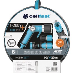 TUYAU D'ARROSAGE KIT HOBBY ATS2™ 1/2” 20 METRES CELLFAST
