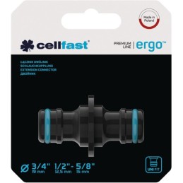 RACCORD DOUBLE ERGO CELLFAST