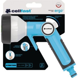 PISTOLET D’ARROSAGE 4 FONCTIONS ERGO CELLFAST