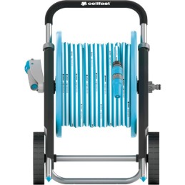 ENROULEUR SUR ROUES TUYAU 20 METRES 1/2" COMPACT CELLFAST