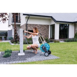 ENROULEUR SUR ROUES TUYAU 20 METRES 1/2" COMPACT CELLFAST