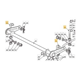 TIRANT SUPPORT DE PLATEAU NJ92 STIGA