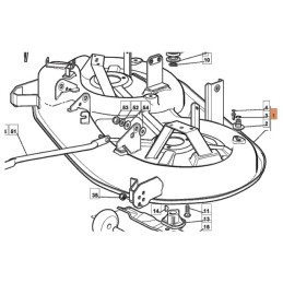 CARTER DE COUPE 98 CM NOIR STIGA