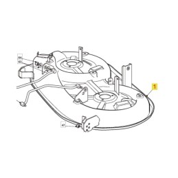 CARTER DE COUPE NOIR 98 (2008-2009) STIGA
