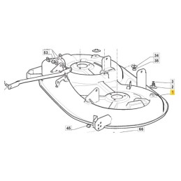CARTER DE COUPE SD98 STIGA