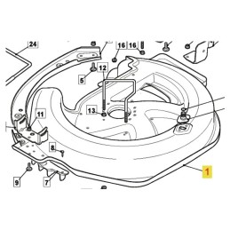 CARTER DE COUPE MJ66 STIGA