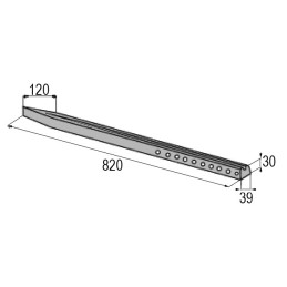 CARRELET REVERSIBLE ORIGINE DEMBLON 342