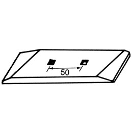 POINTE DROITE REVERSIBLE ORIGINE DURO 6432