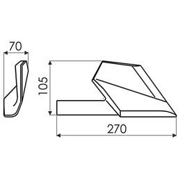 COUTRE INCORPORE GAUCHE ORIGINE GREGOIRE & BESSON 172323