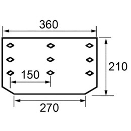 DERIVE POUR CHARRUE LOSANGE