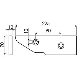 CONTRE SEP AVANT DROIT ORIGINE KUHN 279028