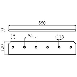 CONTRE SEP REVERSIBLE ORIGINE KUHN 279140