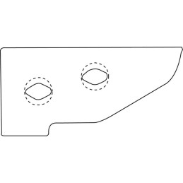 NEZ CONTRE SEP DROIT LOSANGE MAXTER