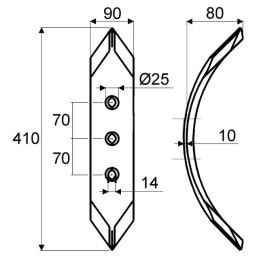 SOC 90X10 KUHN POUR HD ET MIXTER