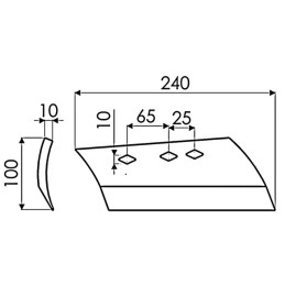 SOC DE RASETTE DROIT ORIGINE KUHN 631106