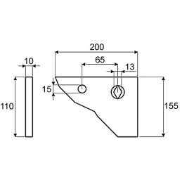 NEZ DE CONTRE SEP DROIT NOUVEAU MODELE
