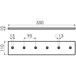 CONTRE SEP REVERSIBLE ORIGINE KUHN 761108