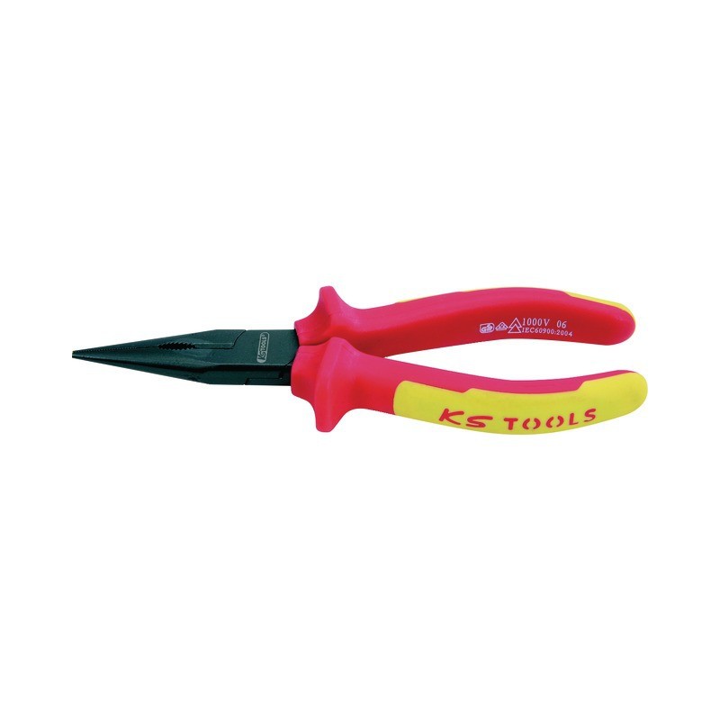PINCE A BEC DEMI ROND ISOLEE LG 215 MM KS TOOLS