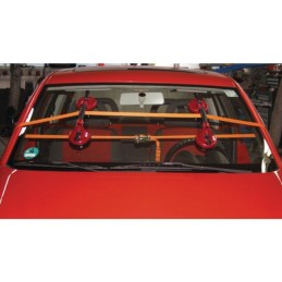 VENTOUSES DOUBLES POUR PARE-BRISE AVEC SANGLE JEU DE 2 KS TOOLS