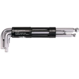 CLES MALES 6 PANS EXTRA TETE SPHERIQUE JEU DE 8 CLES KS TOOLS