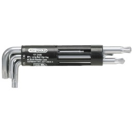 CLES MALE TORX LONGUE SUR ETUI PORTATIF LE JEU DE 8 KS TOOLS