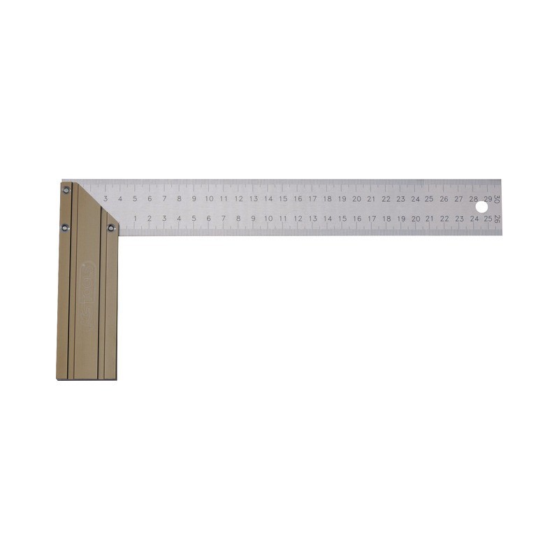 EQUERRE DROITE ET D'ONGLET LG 400 MM KS TOOLS