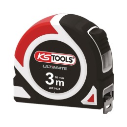 METRE A RUBAN BI-MATIERE ULTIMATE 3 M X16 MM KS TOOLS