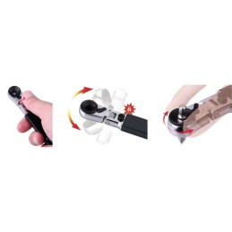 CLIQUETS PORTE EMBOUTS 8 EN 1  KS TOOLS