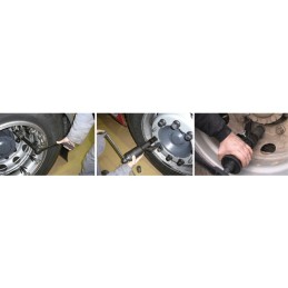 DEMULTIPLICATEUR DE FORCE 1" RAPPORT 1/64 COFFRET 7 PIECES