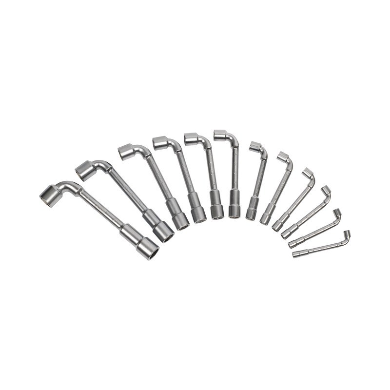 CLES A PIPE DEBOUCHEES 6 PANS JEU DE 12 CLES KS TOOLS