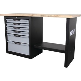 ETABLI PROFESSIONNEL D'ATELIER 6 TIROIRS