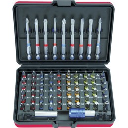 EMBOUTS DE VISSAGE A CODE COULEUR TORSIONPOWER COFFRET 71 PIECES KS TOOLS