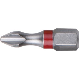 EMBOUTS DE VISSAGE A CODE COULEUR PHILLIPS PH3 LG 25 MM BOITE DE 5 KS TOOLS