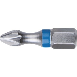 EMBOUTS DE VISSAGE A CODE COULEUR POZIDRIV PZ1 LG 25 MM BOITE DE 5 KS TOOLS