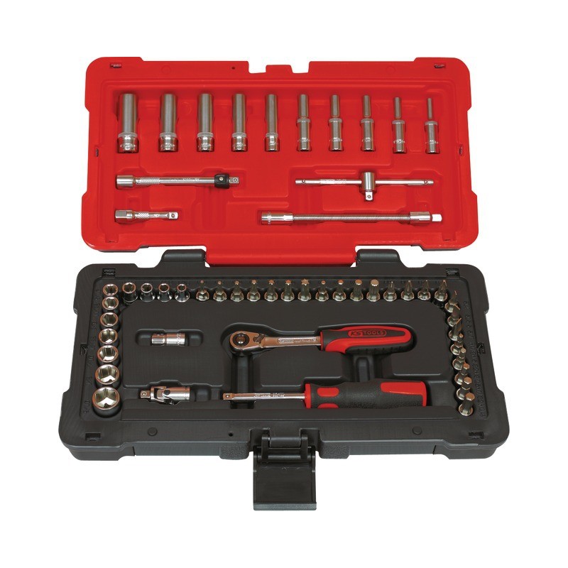 DOUILLES 1/4 POUCE ULTIMATE KSTOOL COFFRET 52P