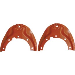 Paire de demi-disque