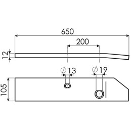 CONTRE SEP DROIT ORIGINE KVERNELAND 063603F